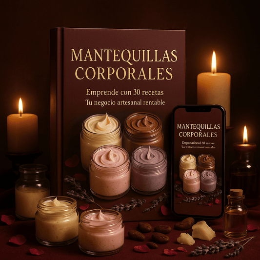 Kit Mantequillas Corporales: 30 Recetas + Bonos Exclusivos
